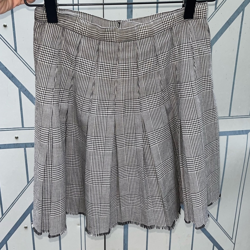 Vintage school uniform mini skirt pleated